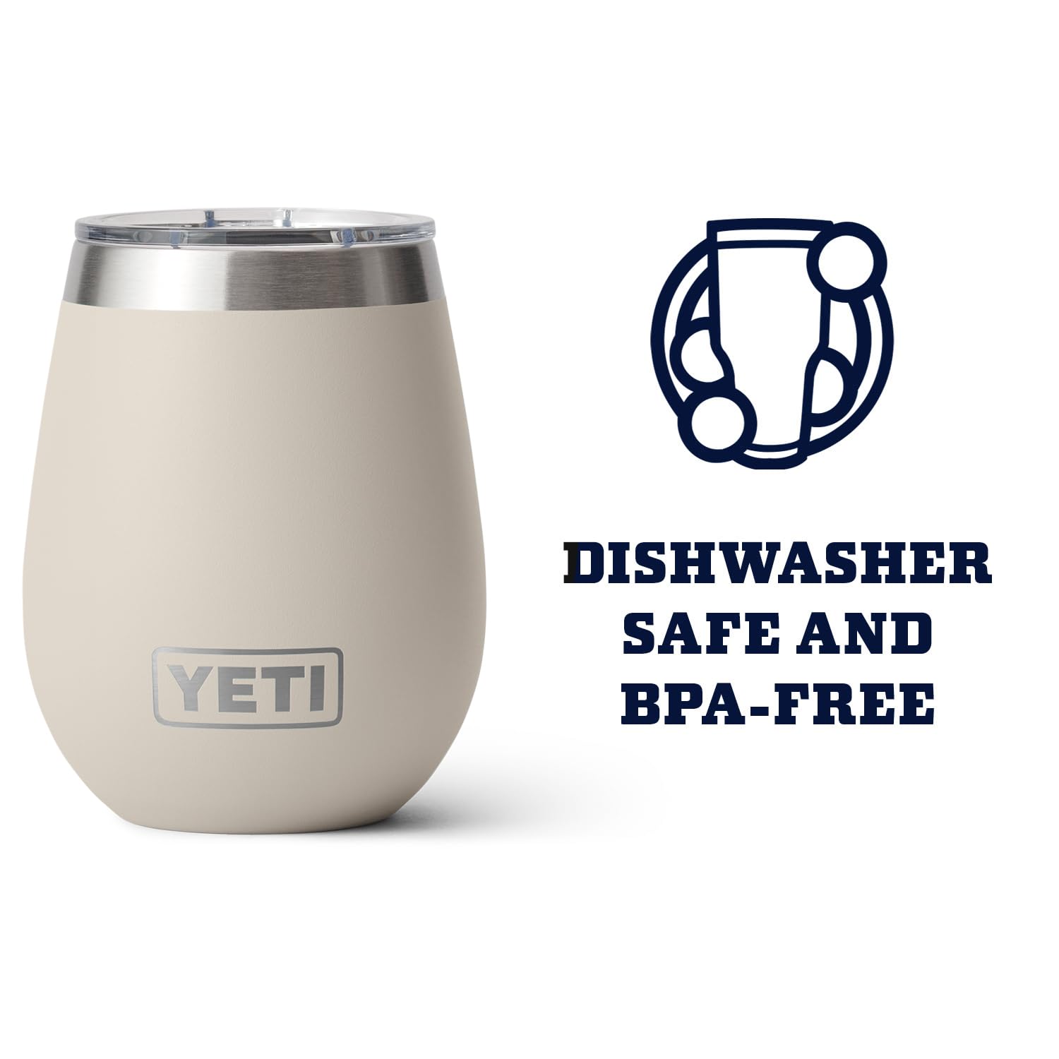 Foto 4 pulgar | Vaso De Vino Yeti Rambler, 300 Ml, Con Aislamiento Al Vacío, Acero Inoxidable - Venta Internacional.
