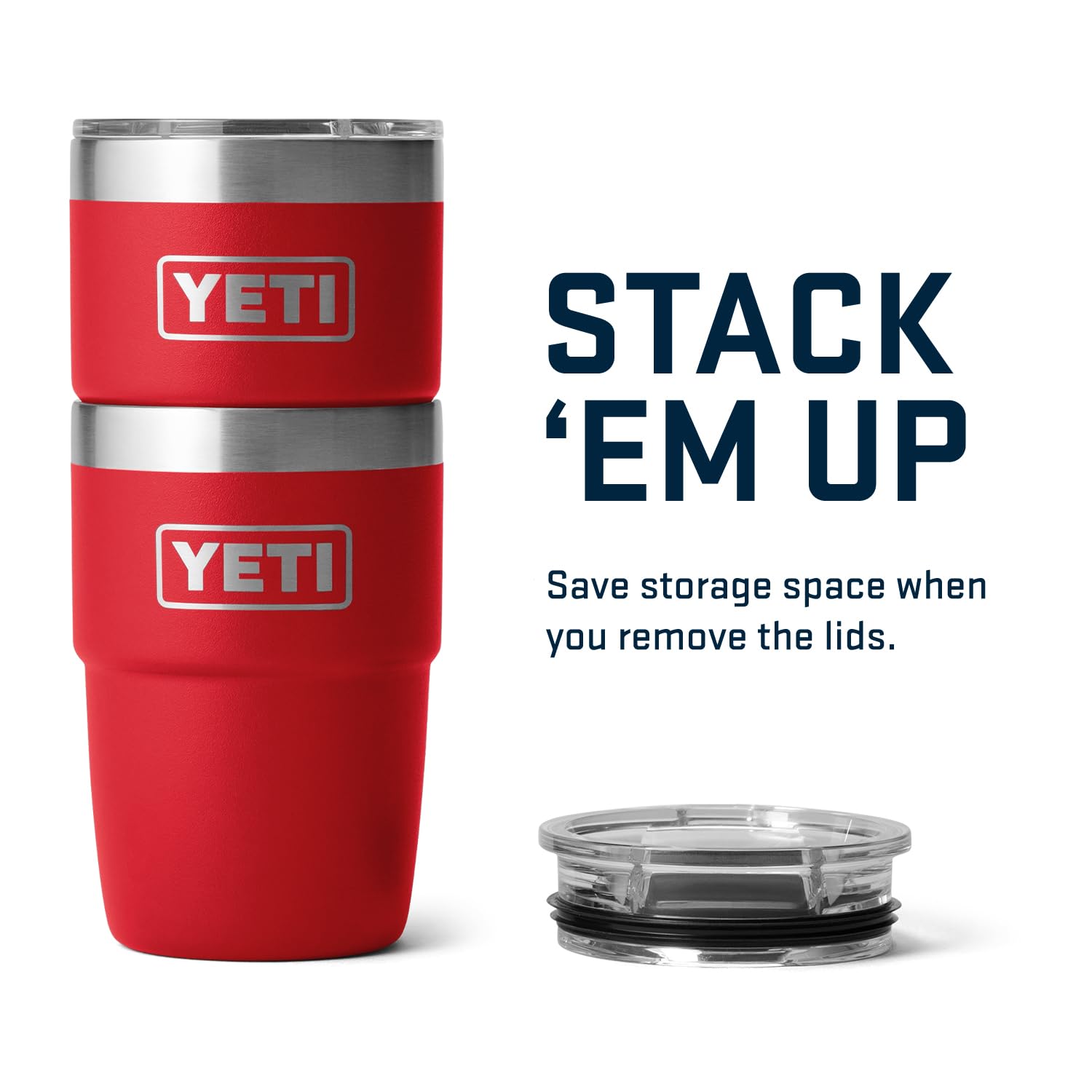 Foto 6 pulgar | Vaso Yeti Rambler De 240 Ml, Apilable, De Acero Inoxidable, Con Aislamiento Al Vacío - Venta Internacional.