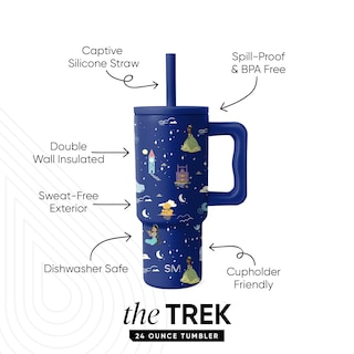 Foto 2 | Vaso Sencillo Y Moderno De Disney Kids Trek Princess Dreams, 700 Ml - Venta Internacional.