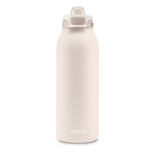 Foto 1 | Botella De Agua Ello Pop & Fill De Acero Inoxidable, 1,2 L, Color Crema - Venta Internacional.
