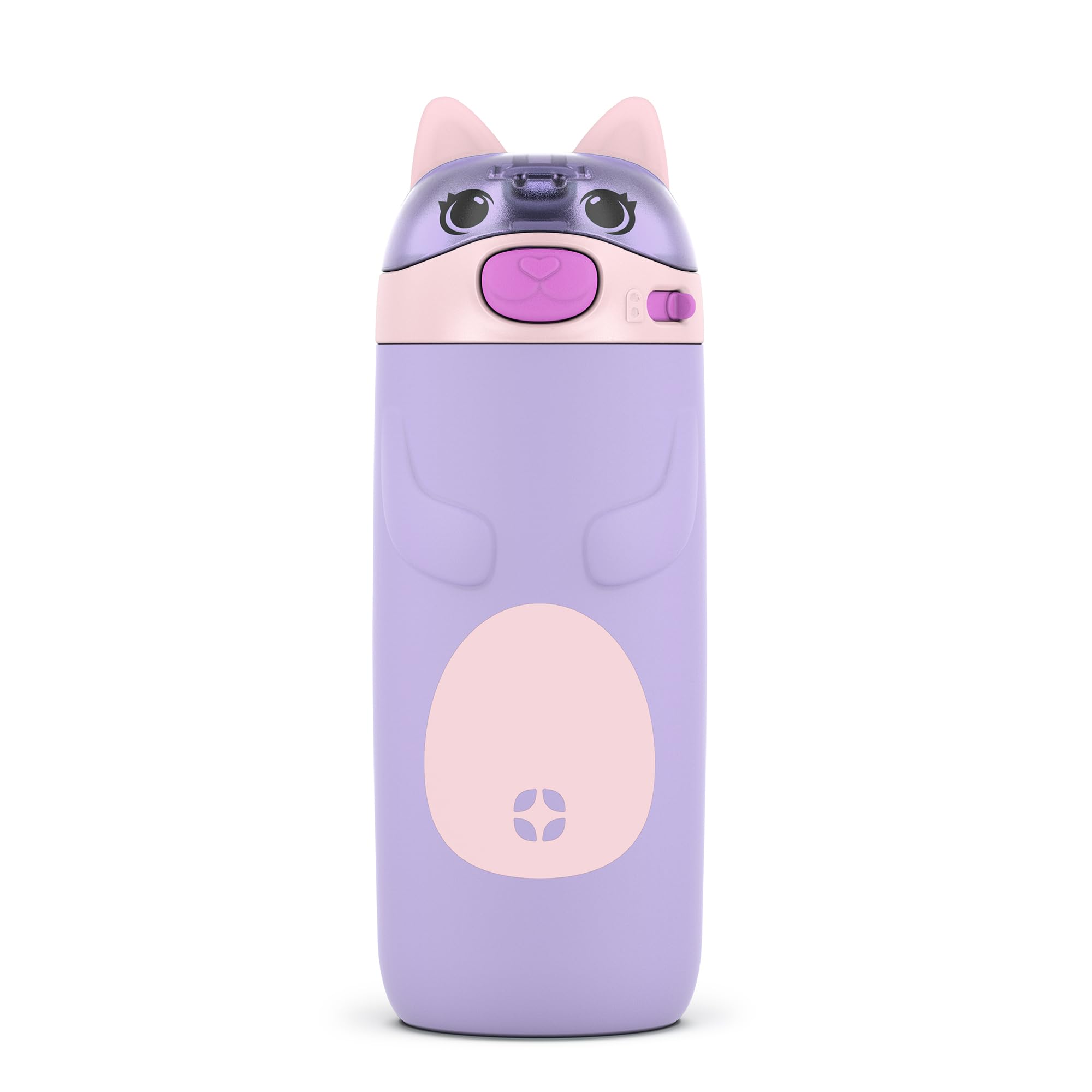 Botella De Agua Ello Ellies Con Aislamiento Al Vacío De 350 Ml Para Niños Y Gatos - Venta Internacional.