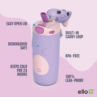 Foto 3 | Botella De Agua Ello Ellies Con Aislamiento Al Vacío De 350 Ml Para Niños Y Gatos - Venta Internacional.