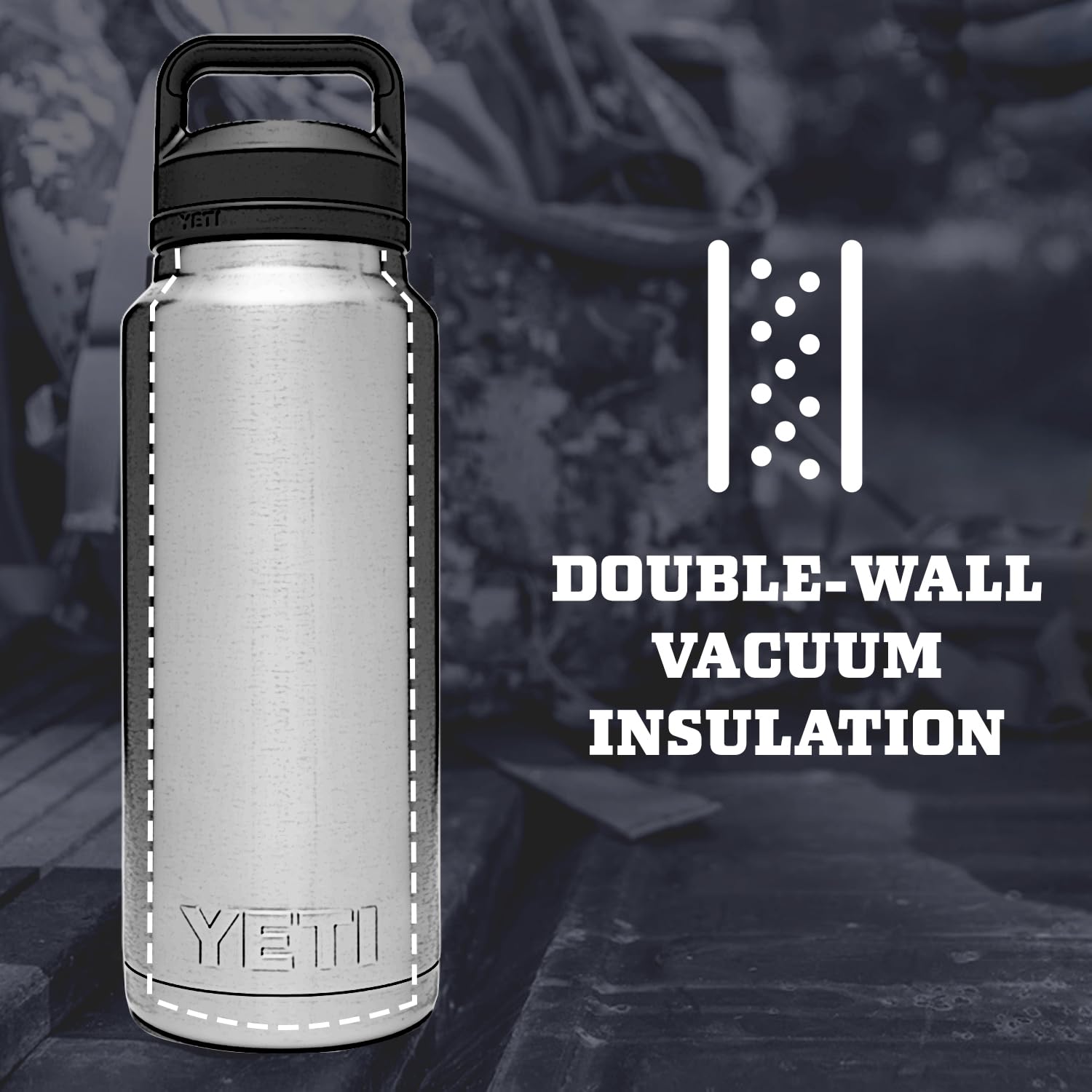 Foto 3 pulgar | Yeti Rambler 36 Oz Bottle, Vacuum Insulated, Stainless Steel With Chug Cap, Seafoam - Venta Internacional.