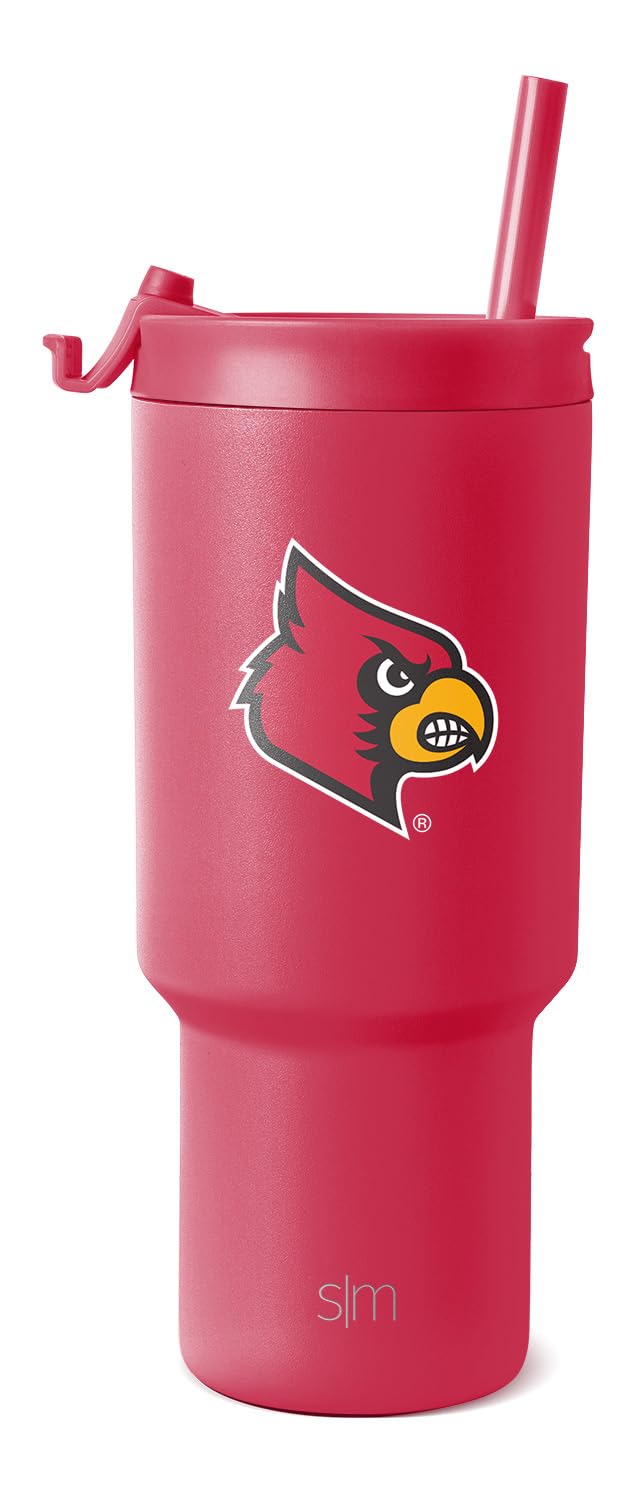 Foto 1 | Vaso Moderno Y Sencillo De Los Louisville Cardinals, 900 Ml, Acero Inoxidable - Venta Internacional.