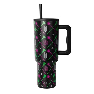 Foto 1 | Vaso Simple Modern Wicked De 1,2 L Con Asa Y Tapa Con Pajita - Venta Internacional.