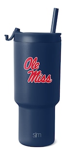 Foto 1 | Vaso Simple Moderno Ole Miss Rebels De Acero Inoxidable De 900 Ml - Venta Internacional.