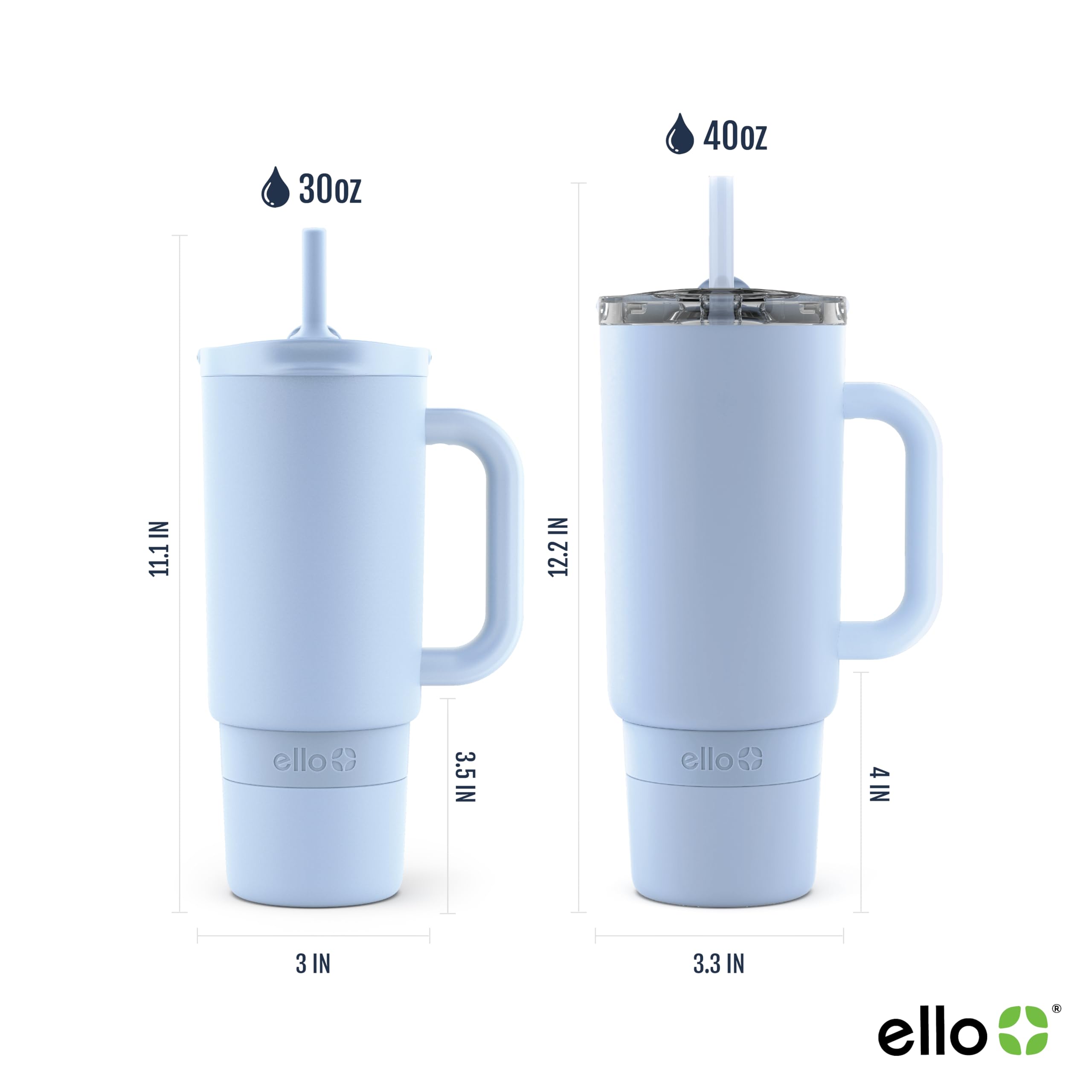 Foto 5 pulgar | Vaso Ello Port De Acero Inoxidable Con Aislamiento Al Vacío De 900 Ml - Venta Internacional.