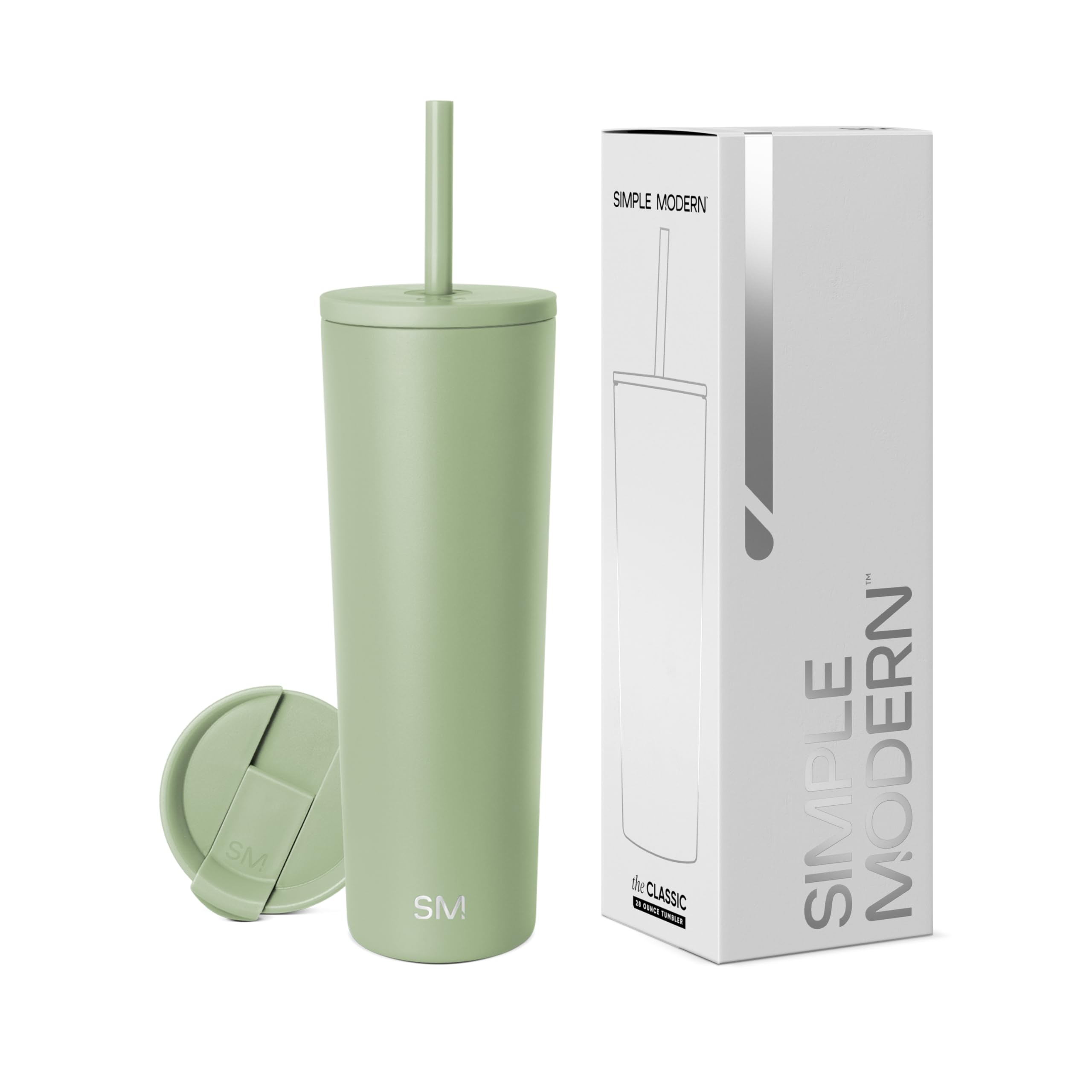 Vaso Aislante Simple Modern Classic, 28 Oz, Meadow Mist - Venta Internacional.