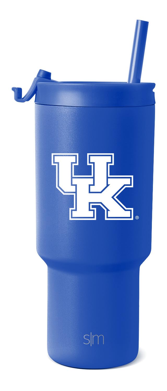 Vaso Simple Y Moderno Kentucky Wildcats De Acero Inoxidable De 900 Ml - Venta Internacional.