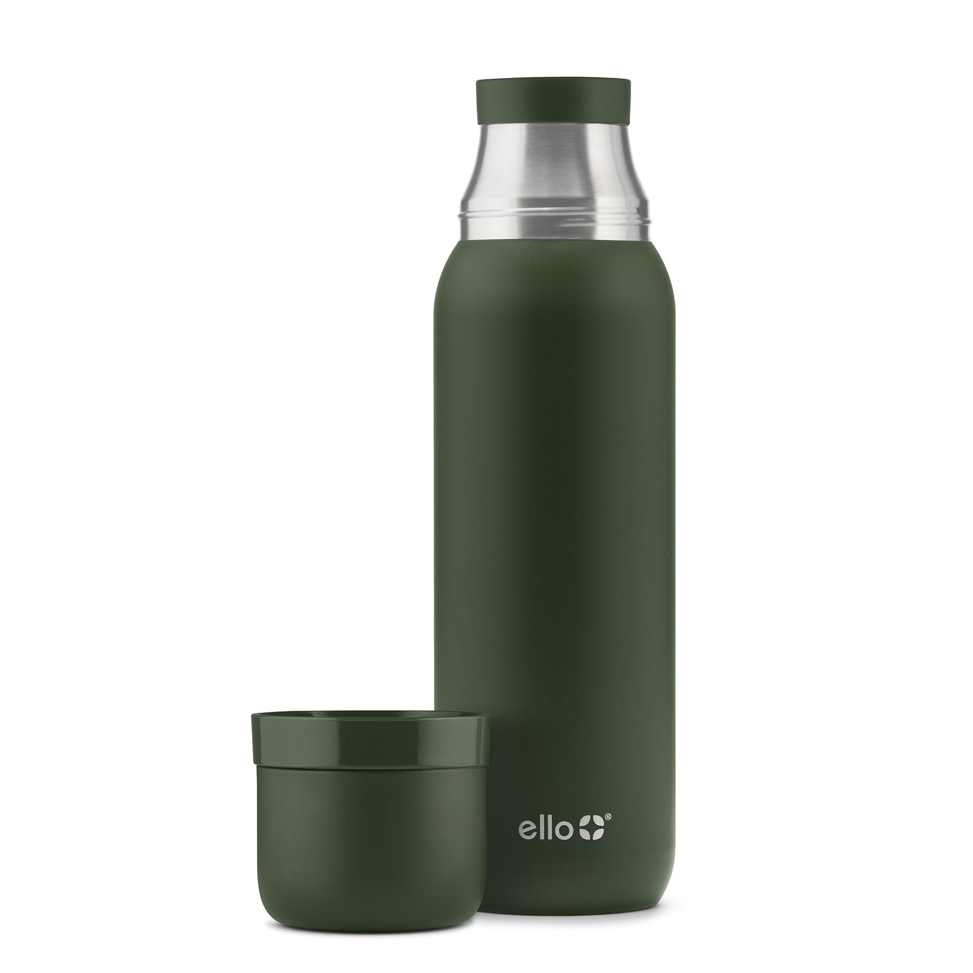 Foto 2 pulgar | Thermos Ello Therma 946ml Con Aislamiento De Acero Inoxidable, Color Verde - Venta Internacional.