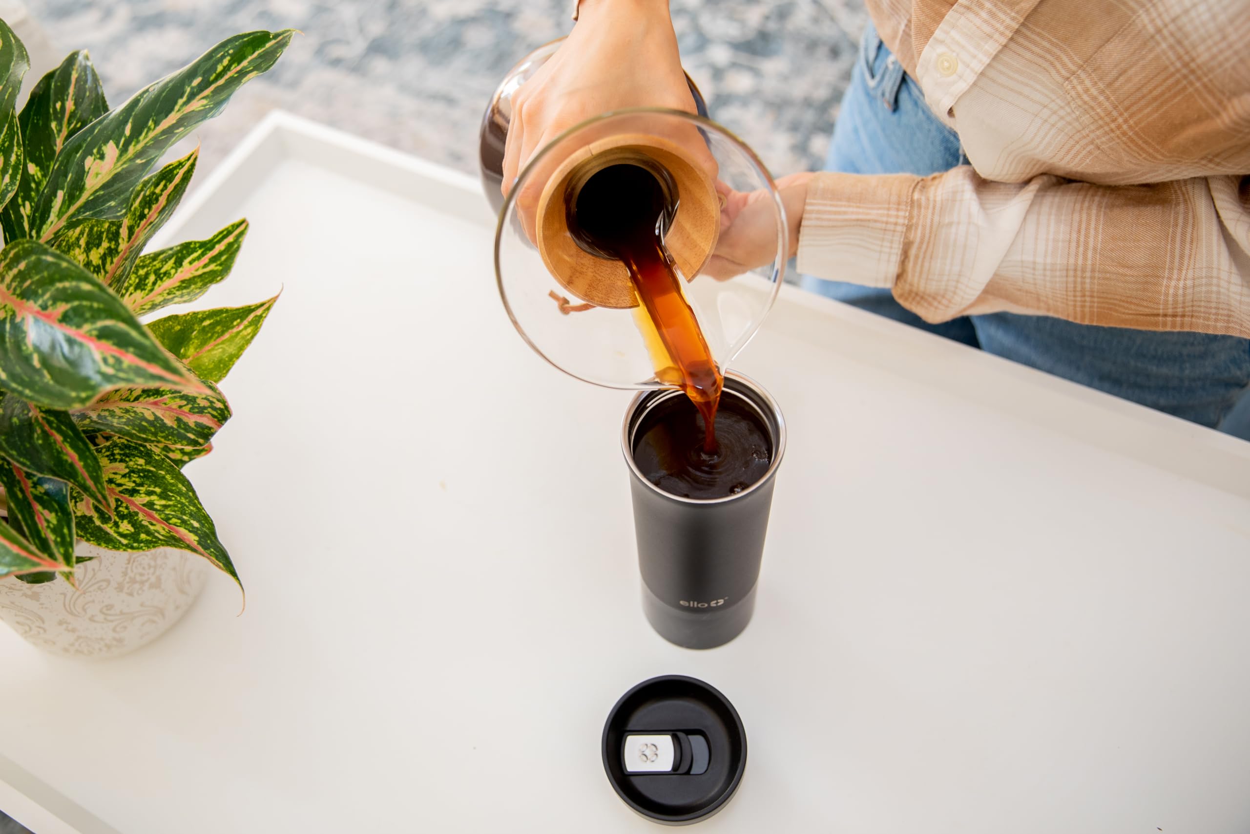 Foto 4 | Taza De Viaje Ello Miri De Acero Inoxidable Con Aislamiento Al Vacío De 473 Ml - Venta Internacional.