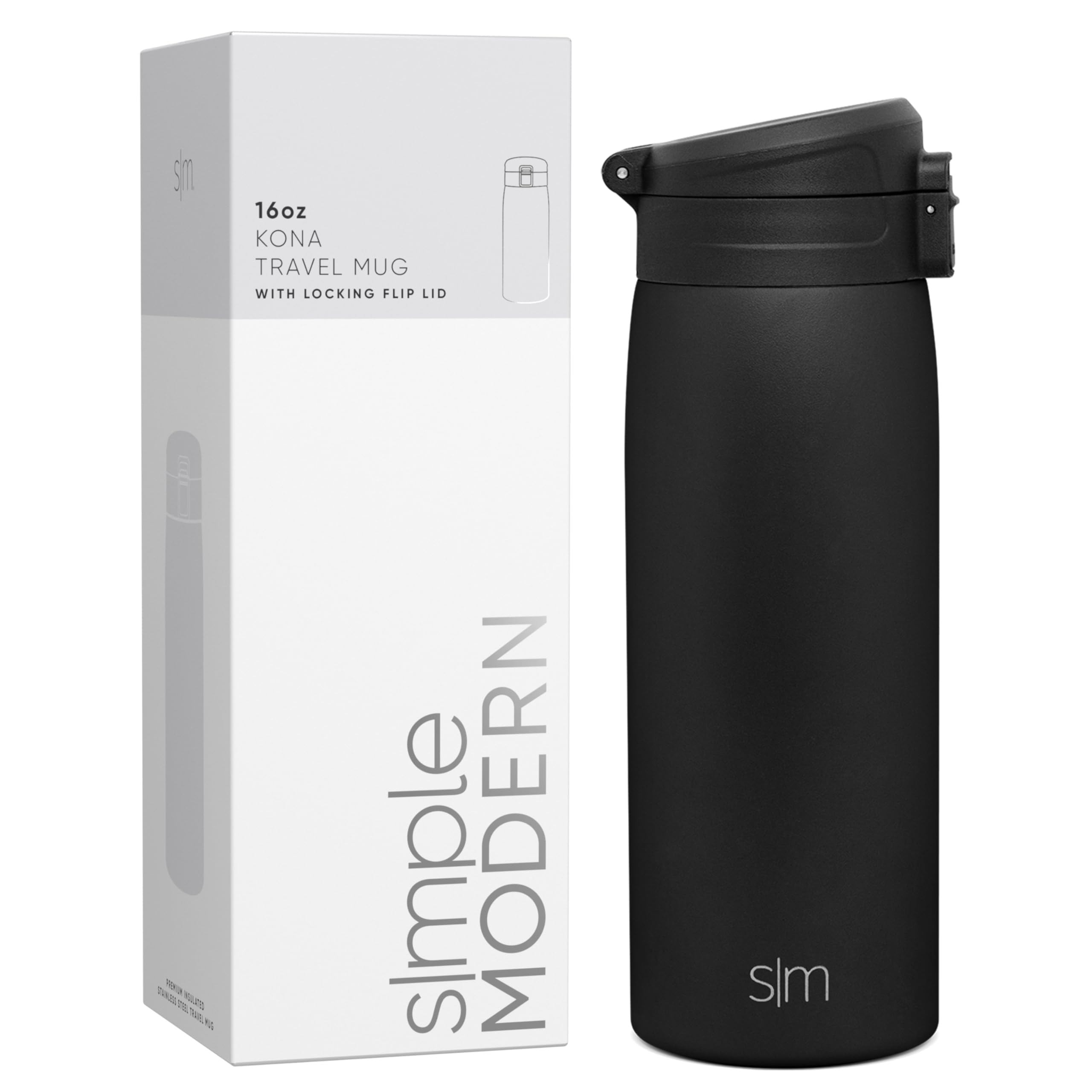 Foto 2 pulgar | Taza De Café Thermos Travel, Sencilla Y Moderna, Kona, 470 Ml, Midnight - Venta Internacional.