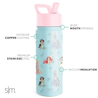 Foto 2 | Botella De Agua Sencilla Y Moderna Con Diseño De Princesa Disney, 500 Ml, Para Niños - Venta Internacional.