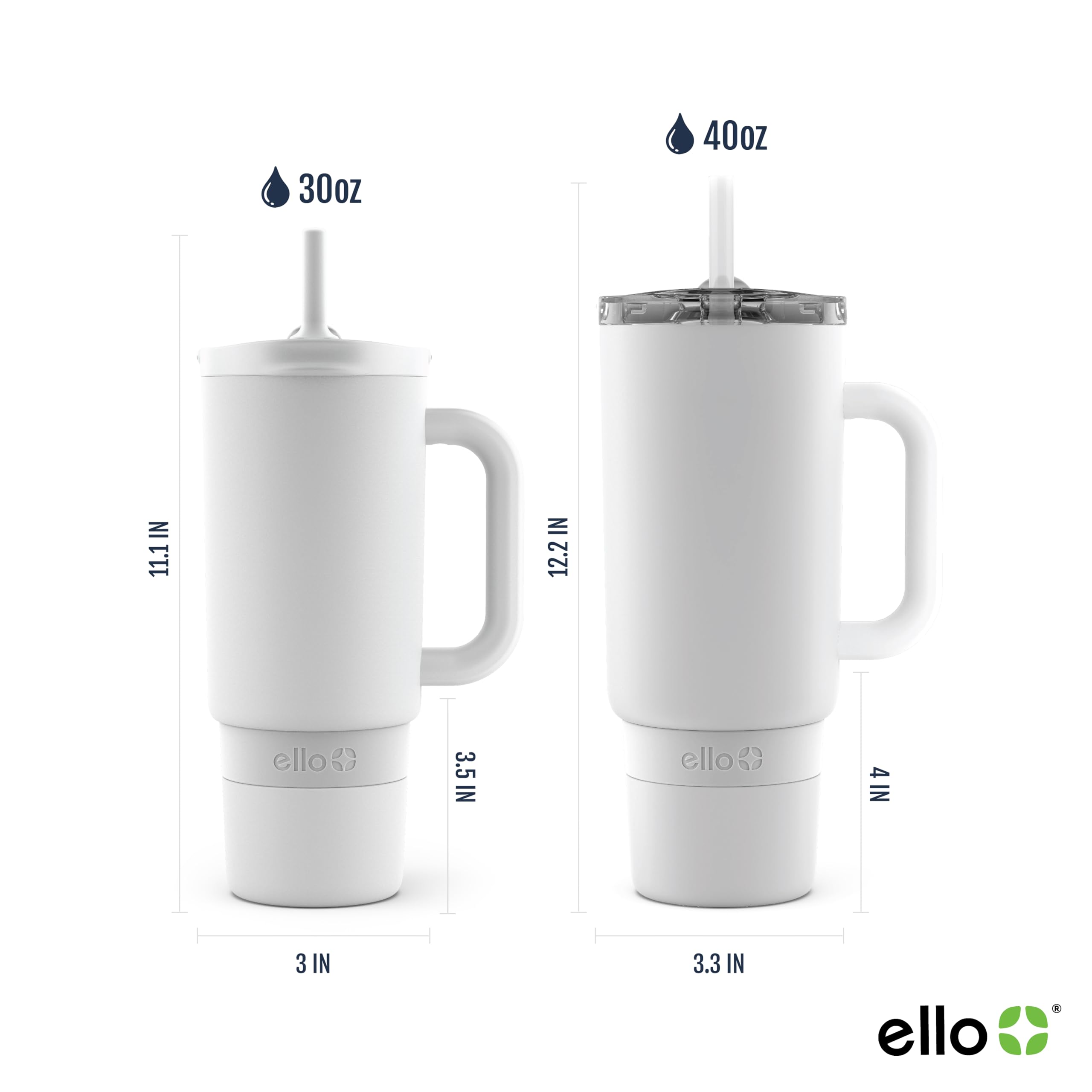 Foto 4 | Vaso Ello Port De Acero Inoxidable Con Aislamiento Al Vacío De 900 Ml - Venta Internacional.