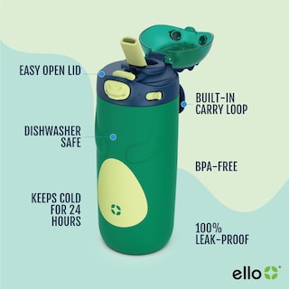 Foto 3 | Botella De Agua Ello Ellies Con Aislamiento Al Vacío De 350 Ml Para Niños - Venta Internacional.