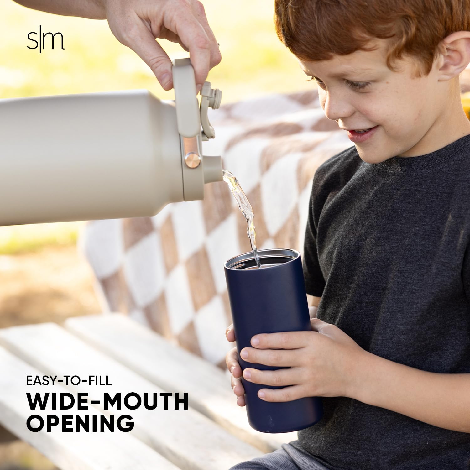 Foto 5 | Botella De Agua Simple Modern Kids Con Aislamiento De 480 Ml, Rosa Rubor - Venta Internacional.