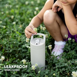 Foto 7 | Botella De Agua Simple Modern Kids Con Aislamiento De 480 Ml, Rosa Rubor - Venta Internacional.
