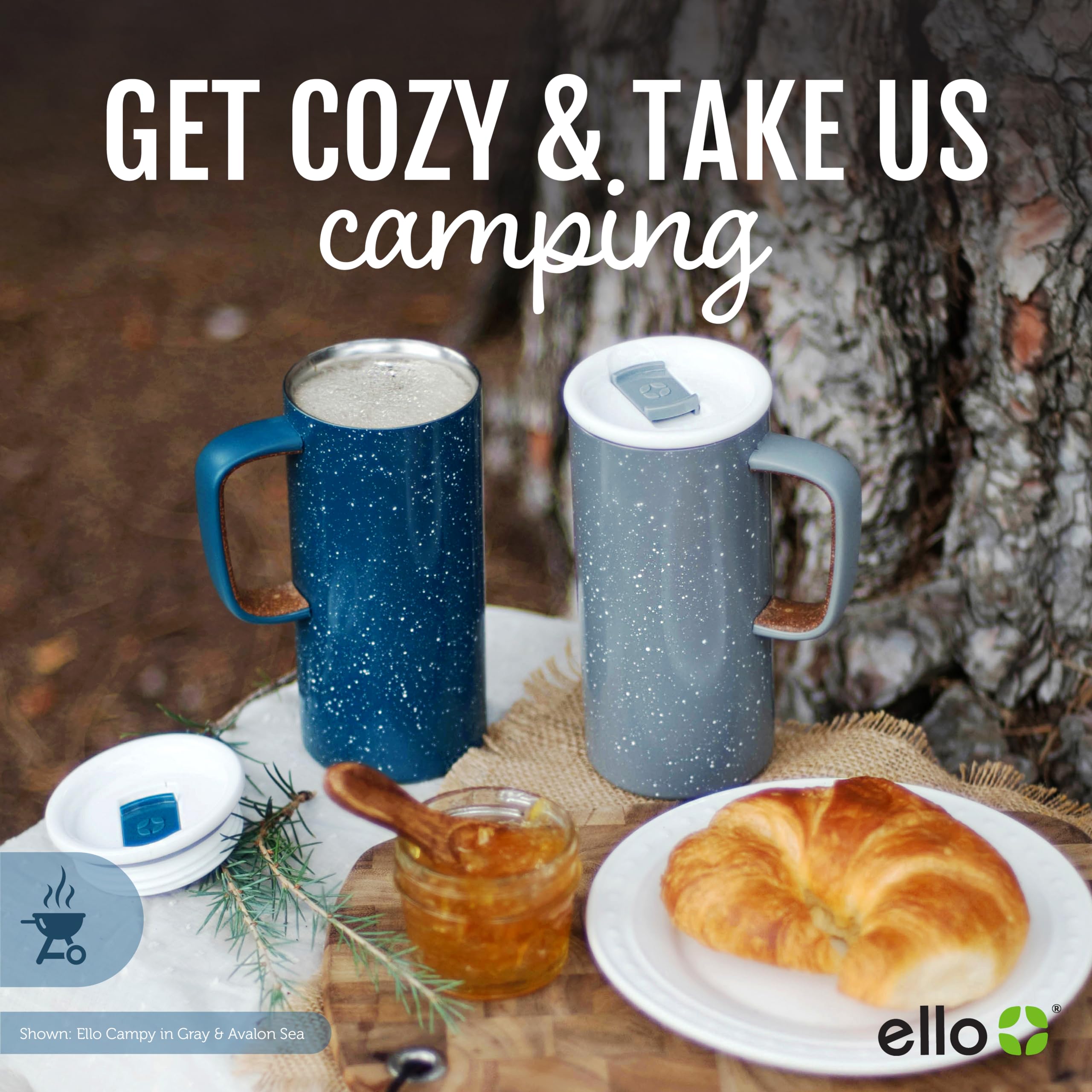 Foto 6 pulgar | Taza De Viaje Ello Campy, Aislada Al Vacío, 530 Ml, Sin Bpa - Venta Internacional.