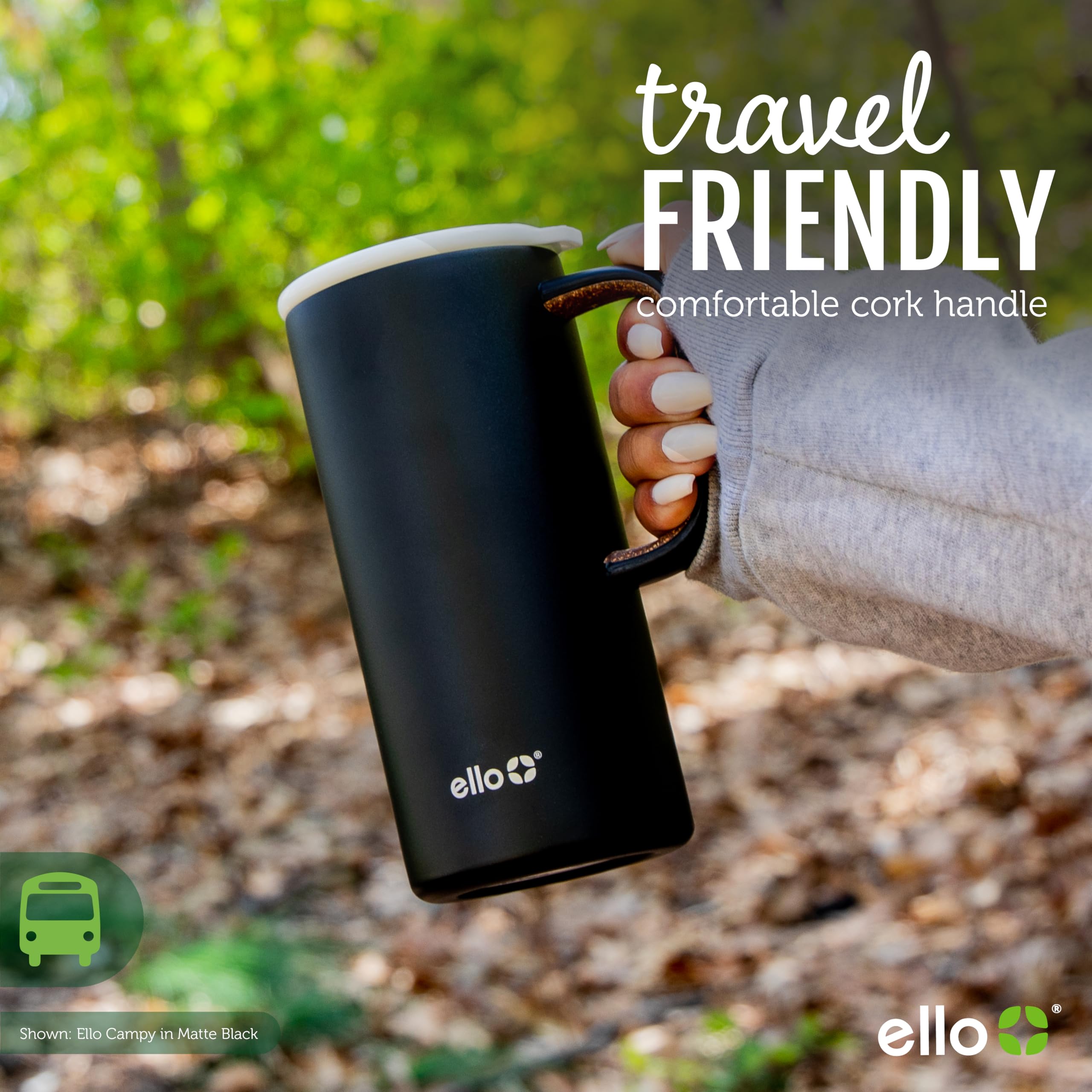 Foto 8 pulgar | Taza De Viaje Ello Campy, Aislada Al Vacío, 530 Ml, Sin Bpa - Venta Internacional.