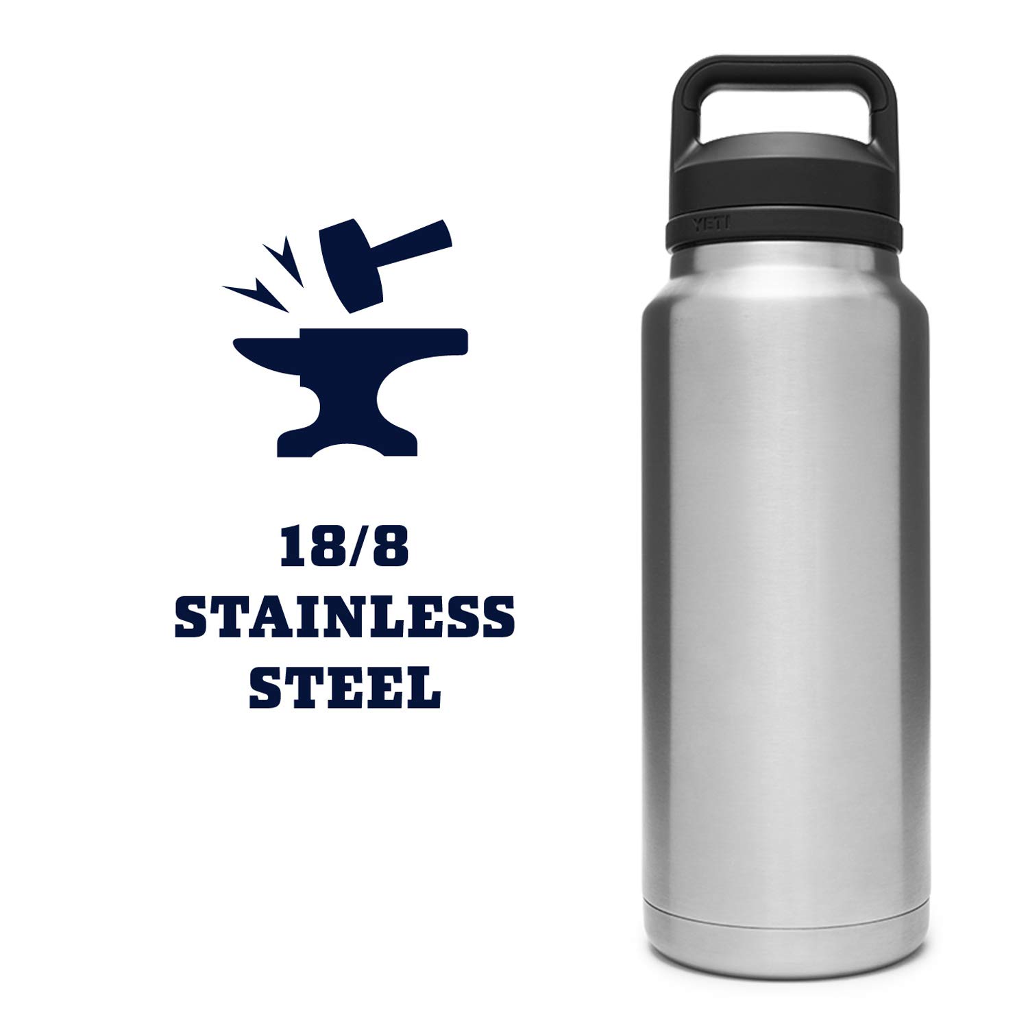Foto 7 pulgar | Botella Yeti Rambler 1.06l De Acero Inoxidable Con Aislamiento Al Vacío - Venta Internacional.