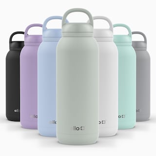 Foto 1 | Botella De Agua Ello Cooper Twist 1.2l De Acero Inoxidable Sage - Venta Internacional.