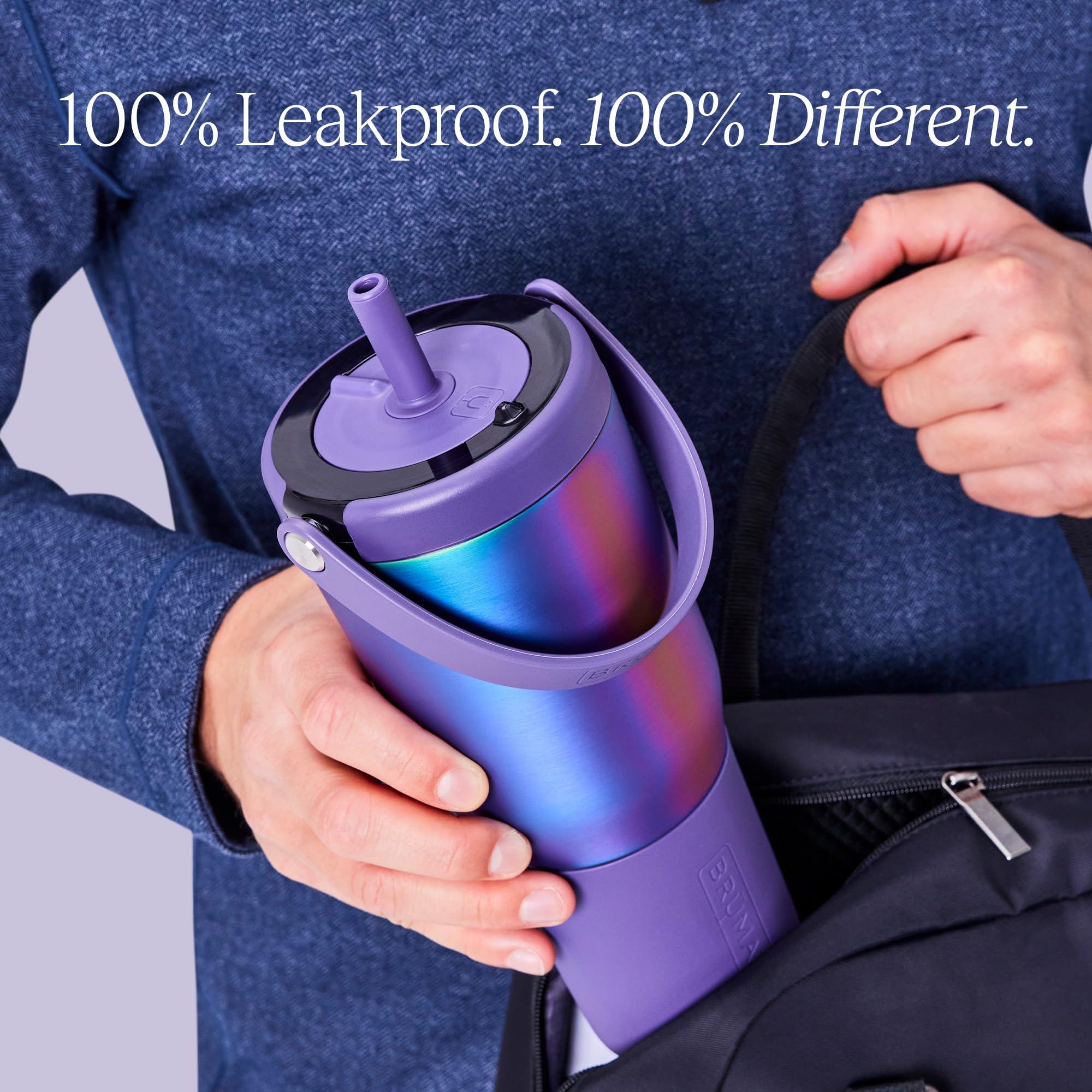 Foto 5 pulgar | Vaso De Viaje Brümate Resa De 1 Litro, 100% A Prueba De Fugas, Con Asa Y Pajita - Venta Internacional.