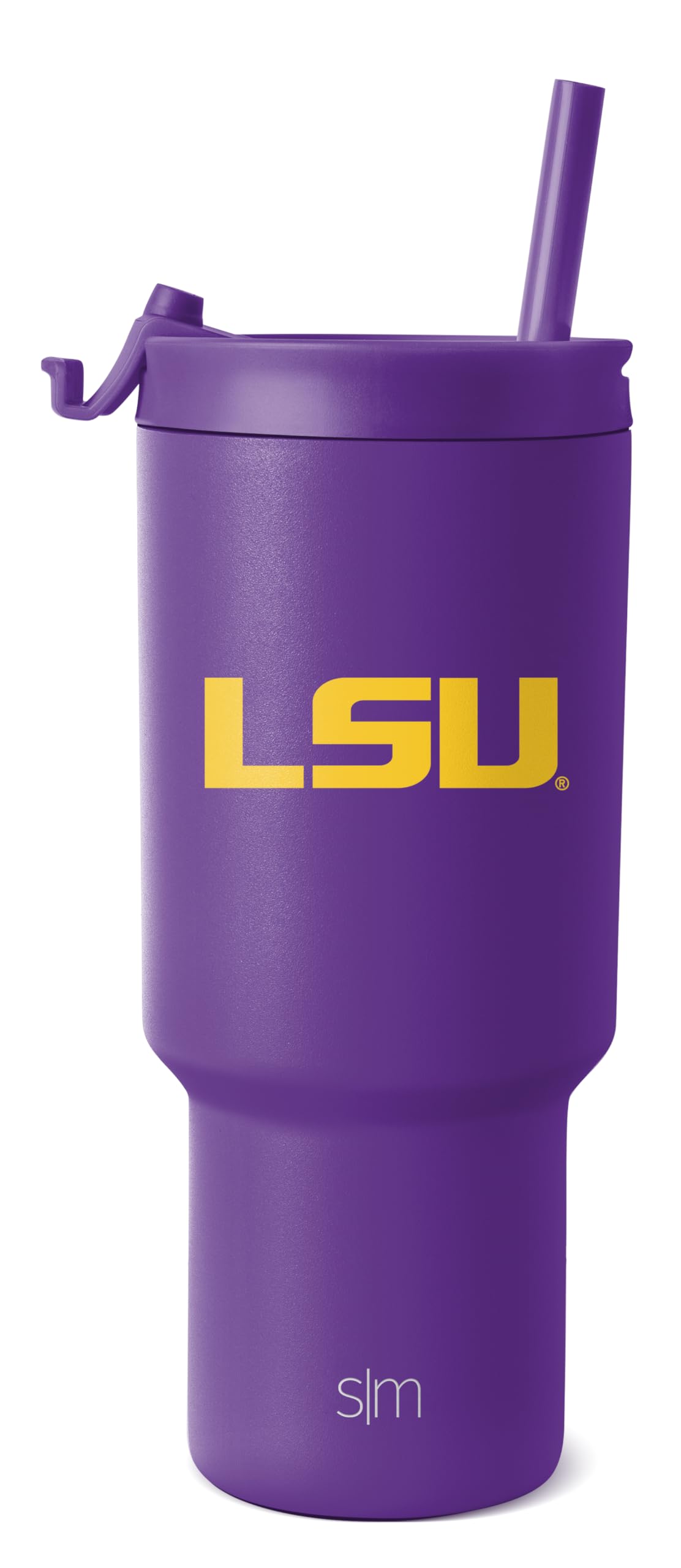 Vaso Simple Modern Lsu Tigers De Acero Inoxidable De 900 Ml - Venta Internacional.