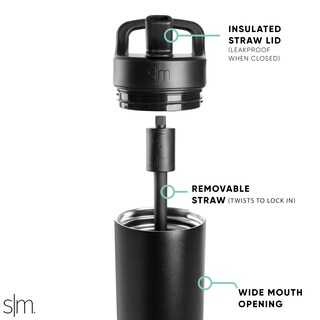 Foto 2 | Botella De Agua Simple Modern Mesa De 700 Ml Con Aislamiento De Acero Inoxidable - Venta Internacional.