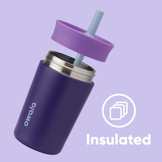 Foto 3 | Botella De Agua Owala Kids Insulation De Acero Inoxidable De 350 Ml - Venta Internacional.