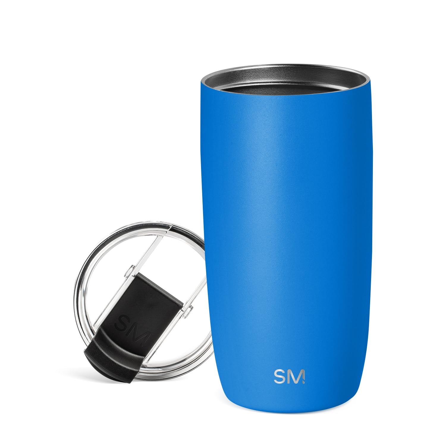 Taza De Café De Viaje Simple Modern Voyager 470 Ml, Azul - Venta Internacional.