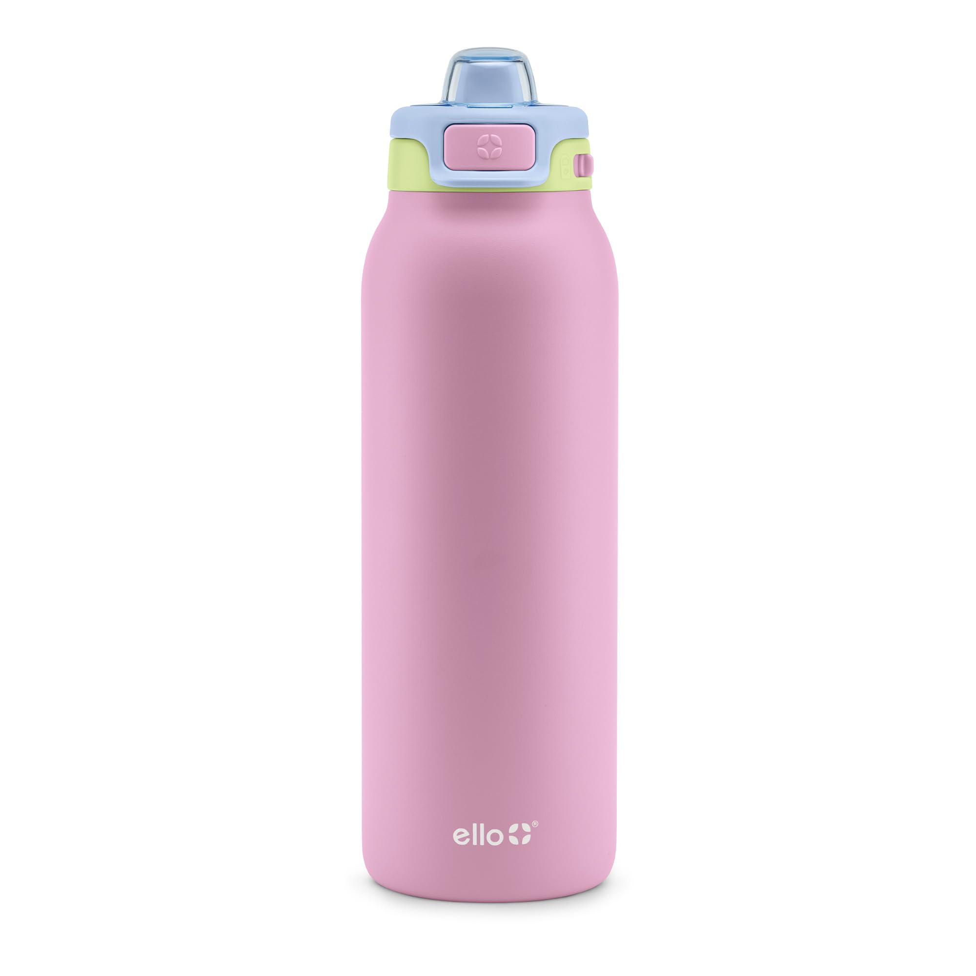 Botella De Agua Ello Pop & Fill De Acero Inoxidable Rosy Skyline, 946 Ml - Venta Internacional.