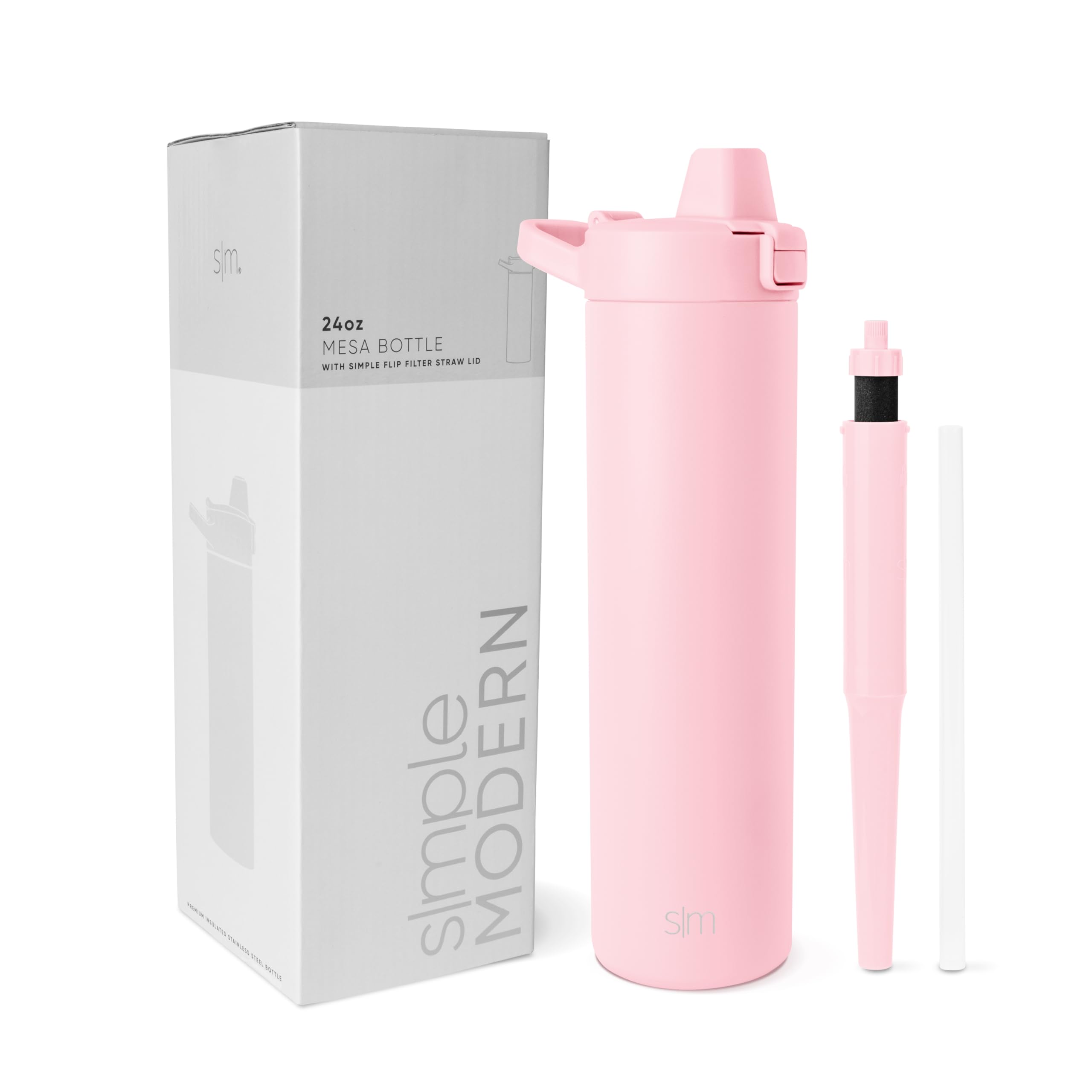 Botella De Agua Simple, Moderna, Filtrada, De 700 Ml, De Acero Inoxidable - Venta Internacional.