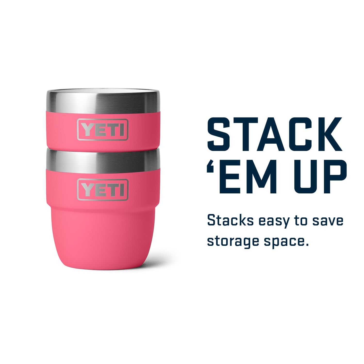 Foto 5 | Taza Yeti Rambler De Acero Inoxidable Con Aislamiento Al Vacío De 120 Ml, Paquete De 2 - Venta Internacional.