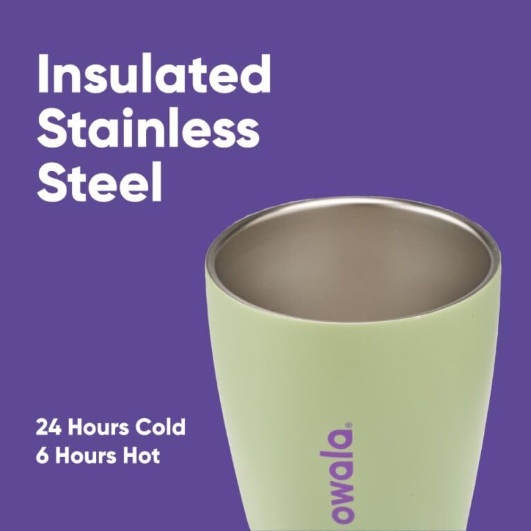 Foto 5 pulgar | Vaso De Café Owala Smoothsip Con Aislamiento De Acero Inoxidable De 300 Ml - Venta Internacional.