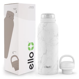 Foto 1 | Botella De Agua Ello Cooper 1.2l De Acero Inoxidable Y Mármol Blanco - Venta Internacional.