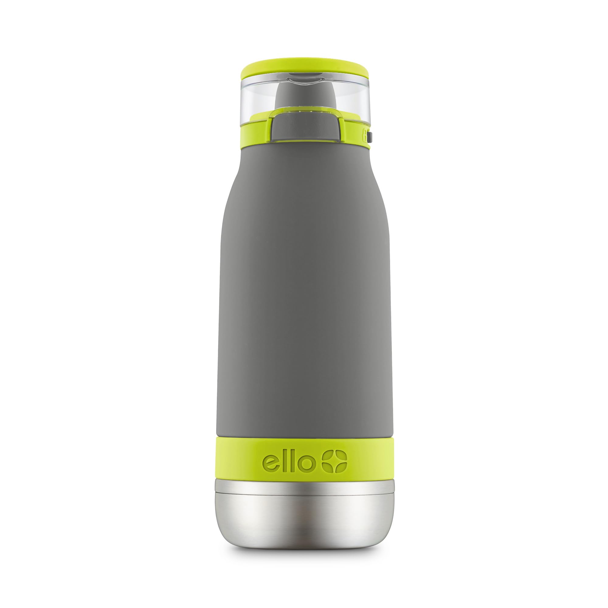 Botella De Agua Ello Emma Con Aislamiento Al Vacío De 400 Ml Para Niños, Color Gris - Venta Internacional.