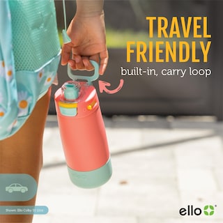 Foto 7 | Botella De Agua Ello Kids Colby De Acero Inoxidable, 350 Ml, Color Lila - Venta Internacional.