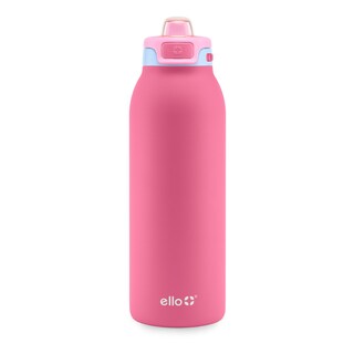 Foto 1 | Botella De Agua Ello Pop & Fill De Acero Inoxidable De 1,2 Litros Cherry Breeze - Venta Internacional.