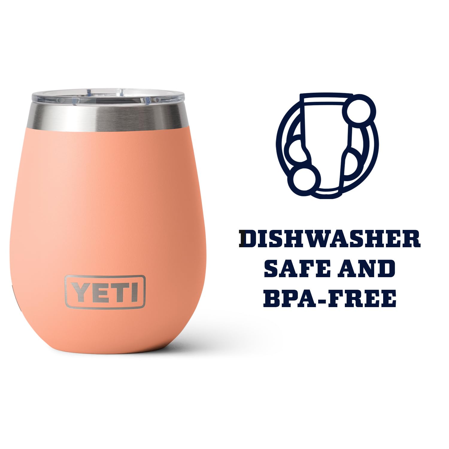 Foto 4 pulgar | Vaso De Vino Yeti Rambler, 300 Ml, Con Aislamiento Al Vacío, Acero Inoxidable - Venta Internacional.