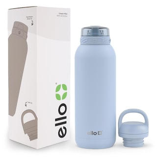 Foto 1 | Botella De Agua Ello Cooper 1.2l De Acero Inoxidable Halógena Azul - Venta Internacional.