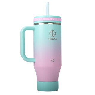 Foto 1 | Vaso Takeya Con Mango, 1,2 L, Posavasos Y 2 Pajitas Ss - Venta Internacional.