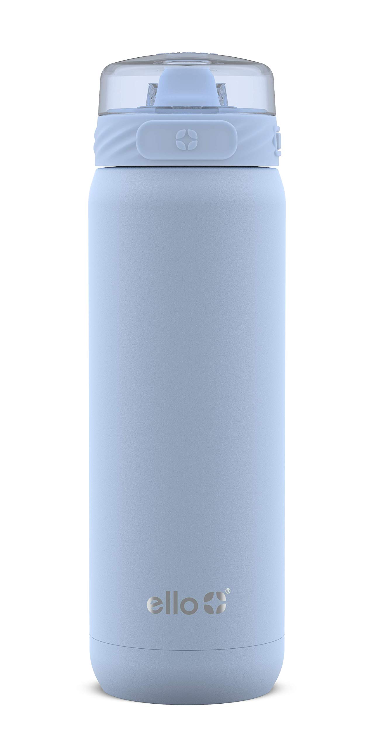 Botella De Agua Ello Cooper De 650 Ml De Acero Inoxidable Con Color Azul Pajizo - Venta Internacional.