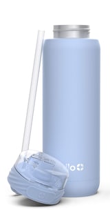Foto 4 | Botella De Agua Ello Cooper De 650 Ml De Acero Inoxidable Con Color Azul Pajizo - Venta Internacional.