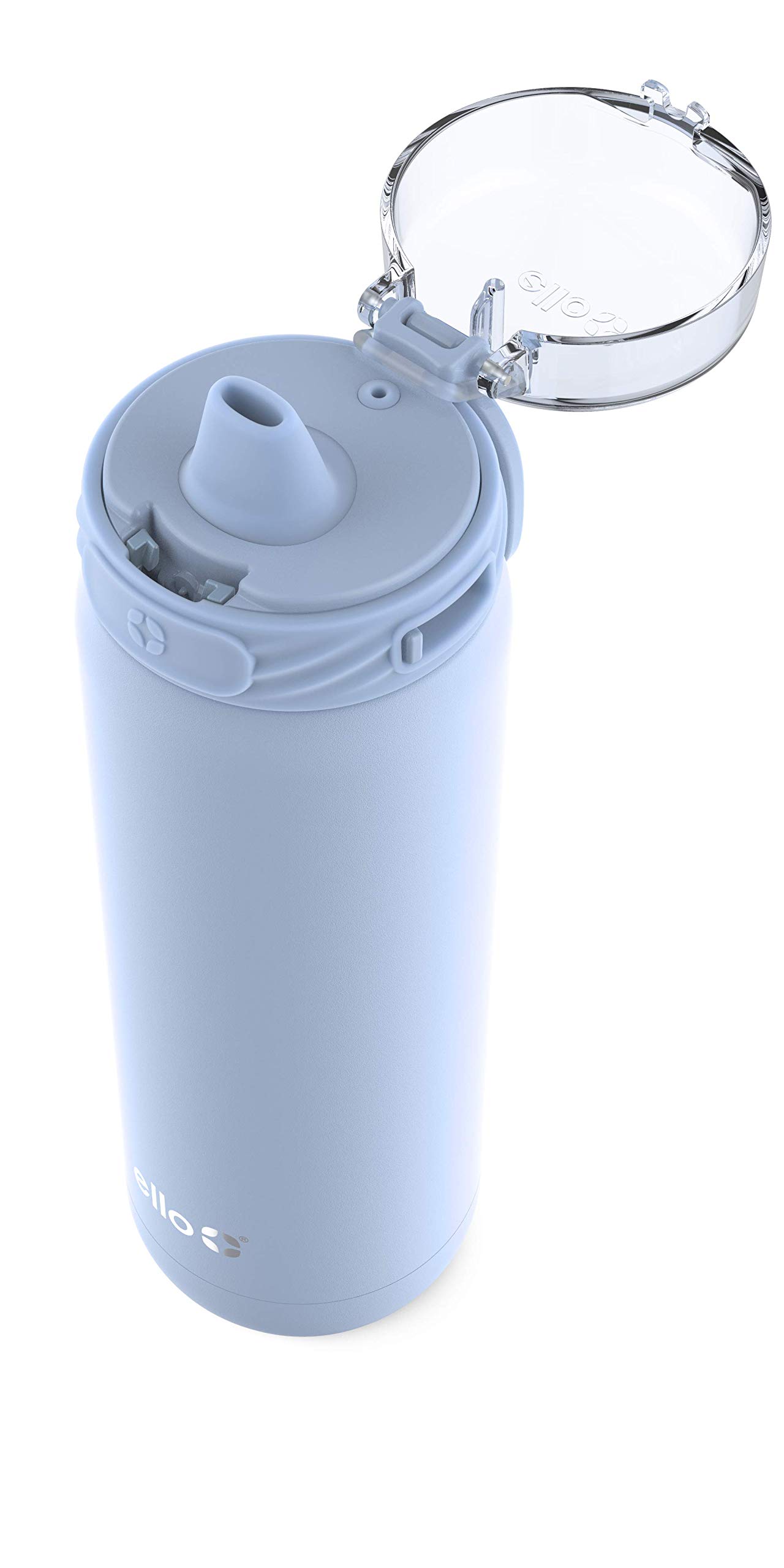 Foto 6 pulgar | Botella De Agua Ello Cooper De 650 Ml De Acero Inoxidable Con Color Azul Pajizo - Venta Internacional.