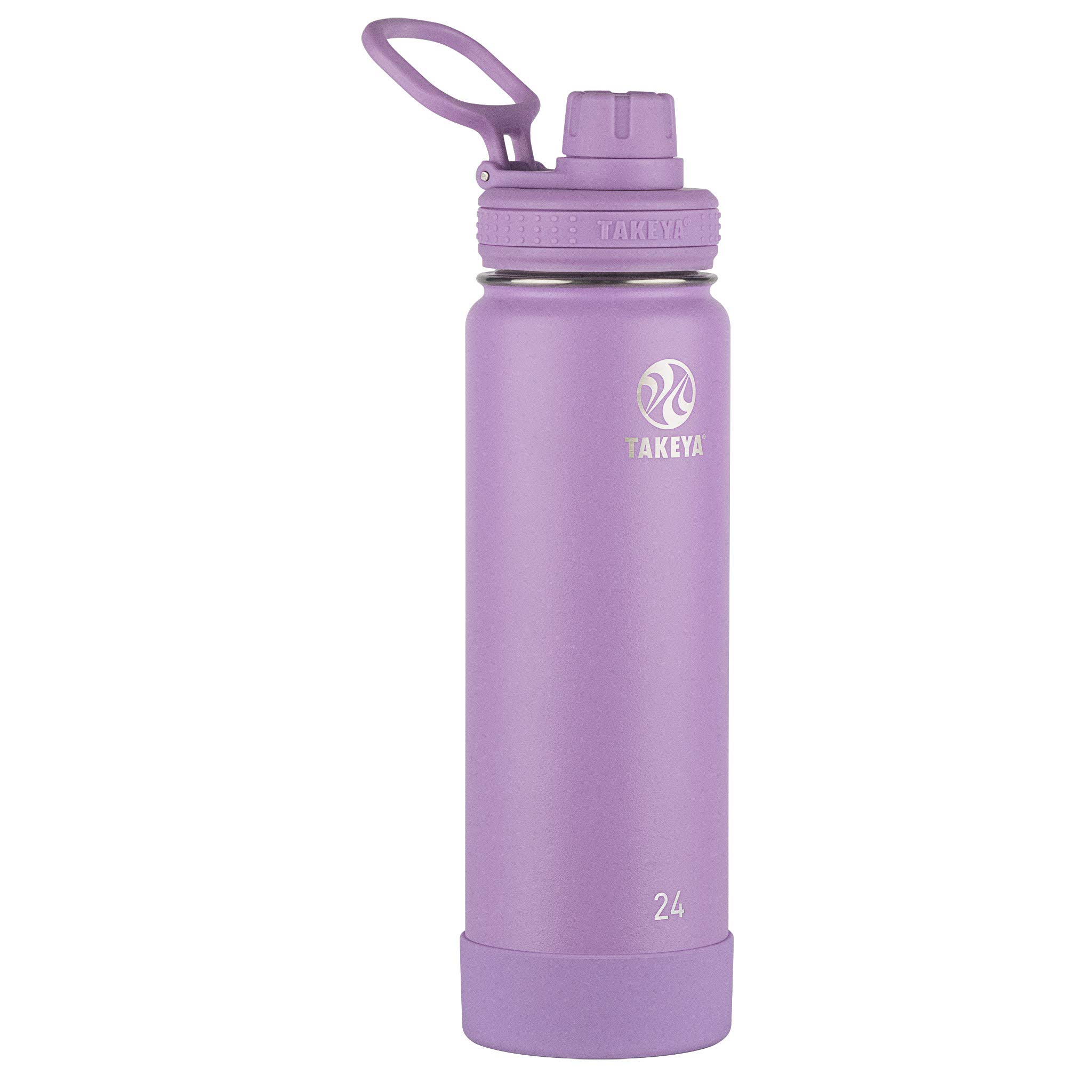 Botella de Agua de Acero Inoxidable Takeya Actives 24 oz con Aislamiento al Vacío y Tapa de Boquilla - Venta Internac