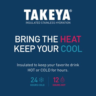 Foto 6 | Botella de Agua de Acero Inoxidable Takeya Actives 24 oz con Aislamiento al Vacío y Tapa de Boquilla - Venta Internac