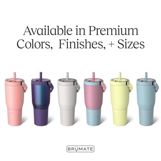Foto 3 | Vaso De Viaje Brümate Resa De 1 Litro, 100% A Prueba De Fugas, Con Asa Y Pajita - Venta Internacional.