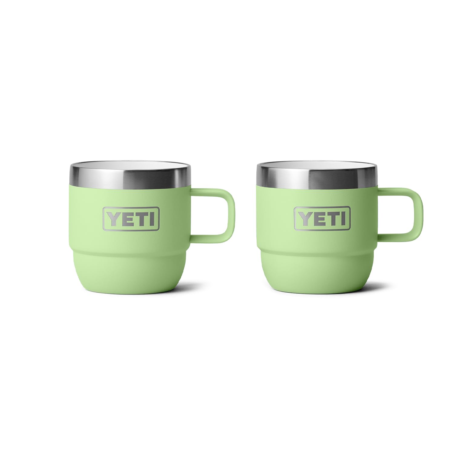 Taza Yeti Rambler De Acero Inoxidable Con Aislamiento Al Vacío, 180 Ml, Paquete De 2 Unidades - Venta Internacional.