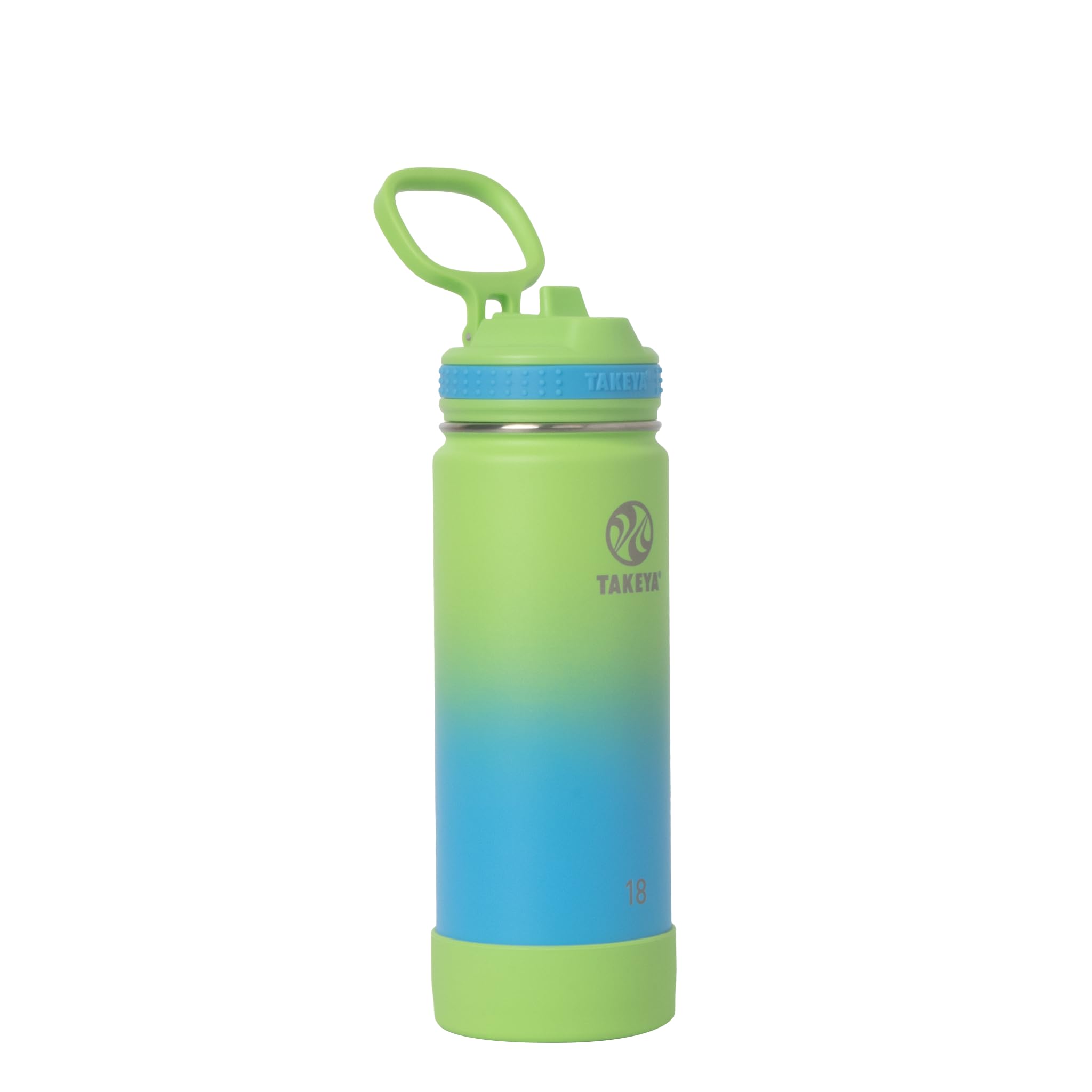 Foto 2 pulgar | Botella De Agua Takeya Actives De Acero Inoxidable De 530 Ml Con Pajita - Venta Internacional.
