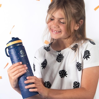 Foto 3 | Botella De Agua Takeya Actives Con Tapa Con Pajita, 650 Ml, Cool Ray - Venta Internacional.